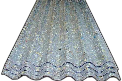 Telhas Recicladas de Plástico na Bioconstrução